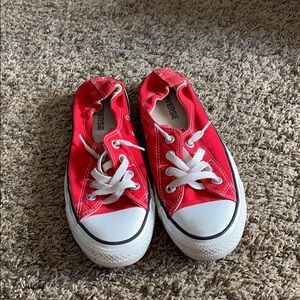 Red converse